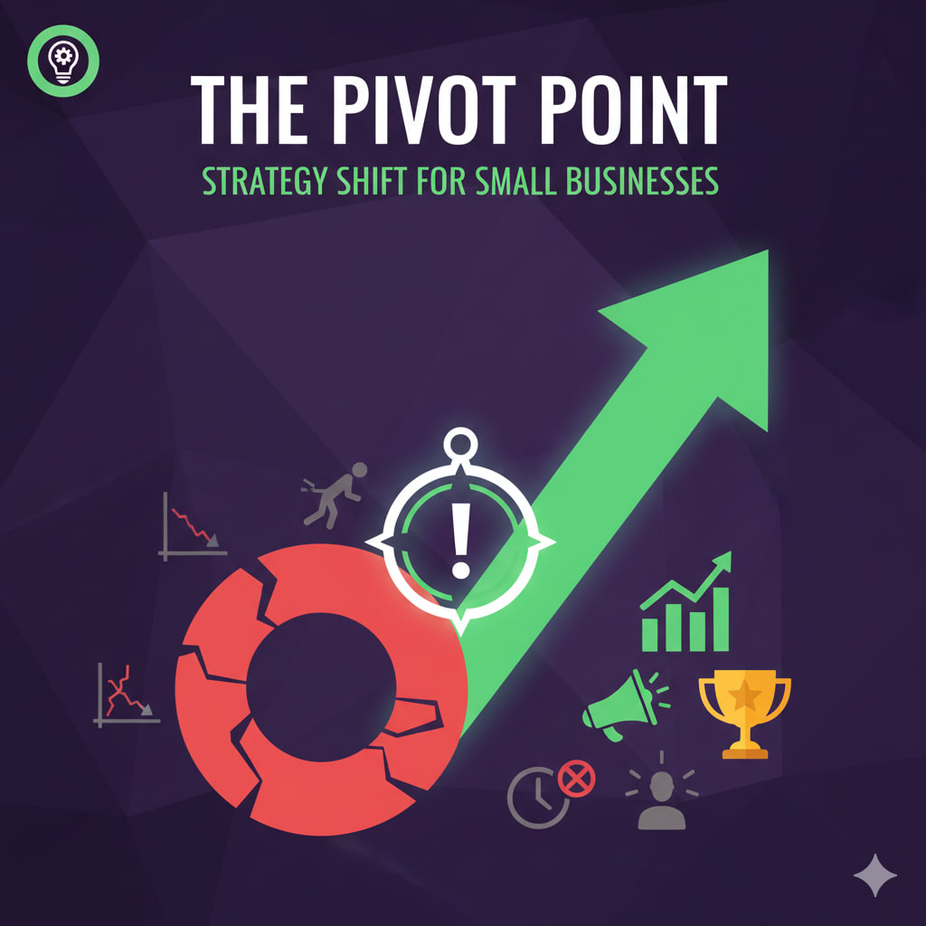 The Pivot Point: Signs Your Small Business Needs a Strategy Shift (And How to Do It).