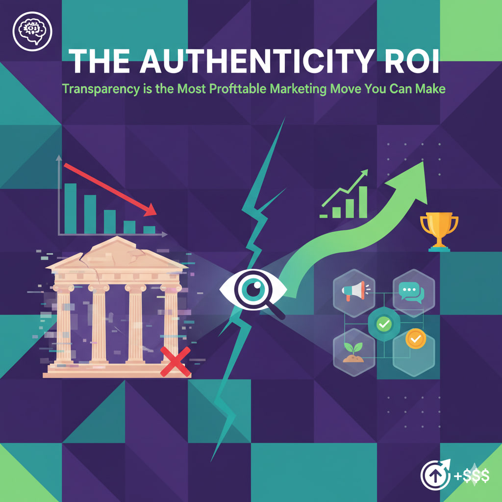 The Authenticity ROI: Why Transparency is the Most Profitable Marketing Move You Can Make.